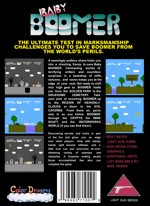 Baby Boomer (Homebrew) — Box back